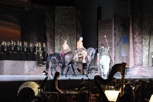 Aida a Oderzo in Piazza Grande : Marcia trionfale